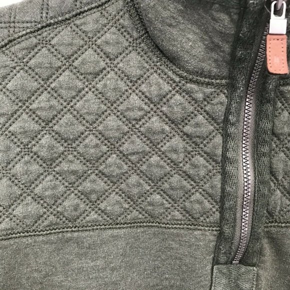 G.H. Bass & Co. Men's Fleece Green Pullover Sweatshirt M - Picture 3 of 6